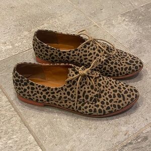 Dolce Vita Leopard Print Oxford Shoes women’s size 8.5